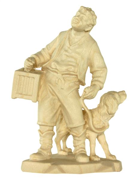 Junge mit Käfig Junge mit Käfig