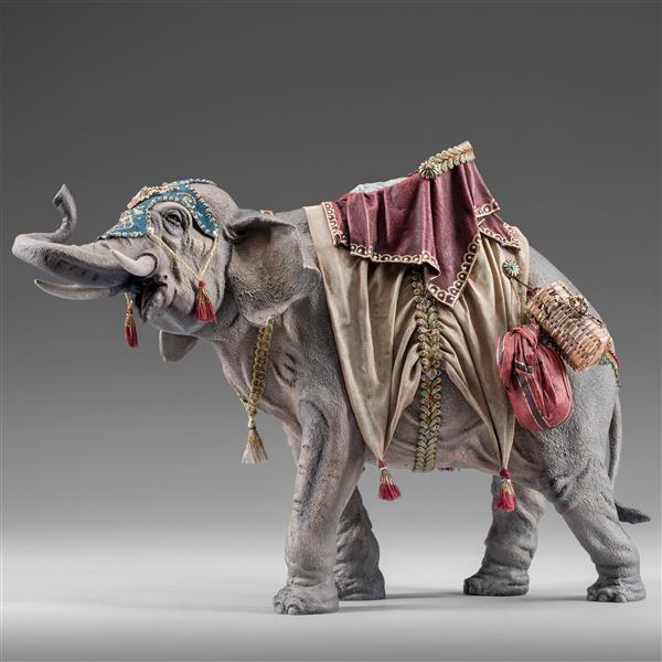 Elefant bepackt Elefant bepackt