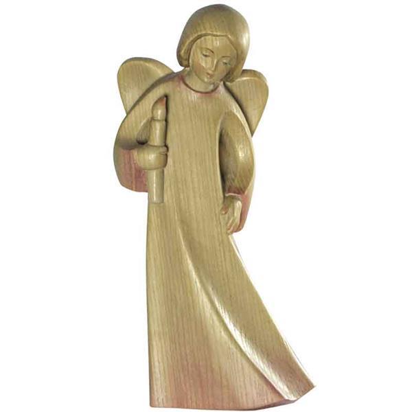 Marias Engel mit Kerze - Esche/Kastanie Marias Engel mit Kerze - Esche/Kastanie