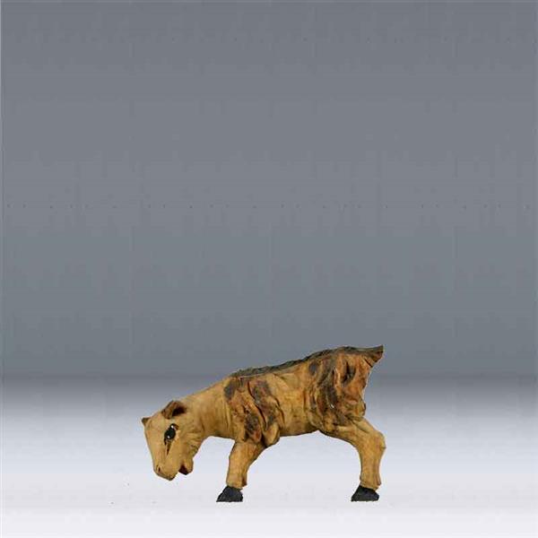 Ziegenkitz äsend HANDGESCHNITZT