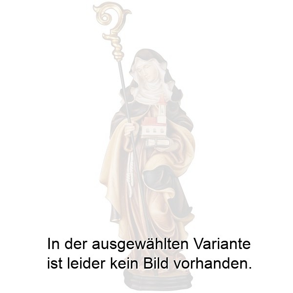 Hl. Hemma mit Stab und Kirche Hl. Hemma mit Stab und Kirche