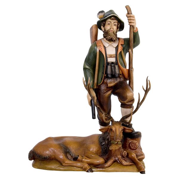 Jäger mit Hirsch Jäger mit Hirsch