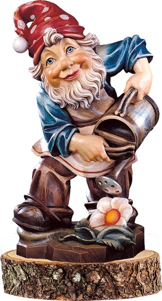Zwerg Florist auf Sockel Zwerg Florist auf Sockel
