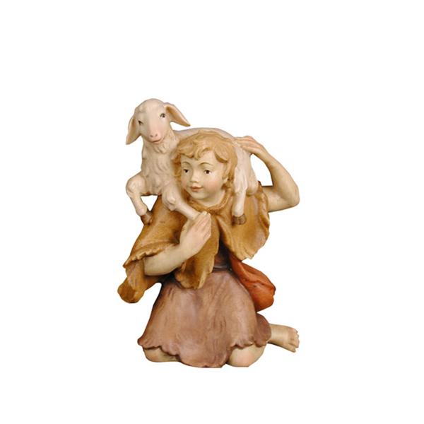 Hirt mit Schaf auf Schulter Hirt mit Schaf auf Schulter