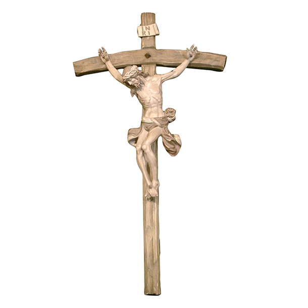 Corpus mit Kreuz gebogen