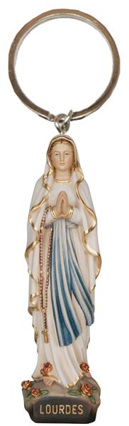 Schlüsselanhänger mit Madonna Lourdes