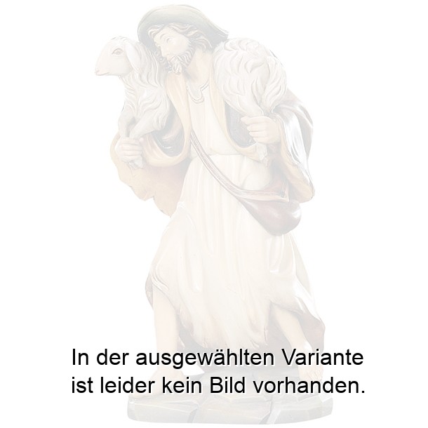 Hirt Schaf auf Schulter Hirt Schaf auf Schulter