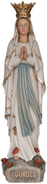 Madonna Lourdes mit Krone aus dem Grödnertal