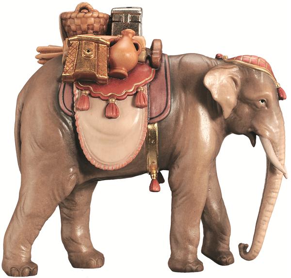 Elefant mit Gepäck Elefant mit Gepäck
