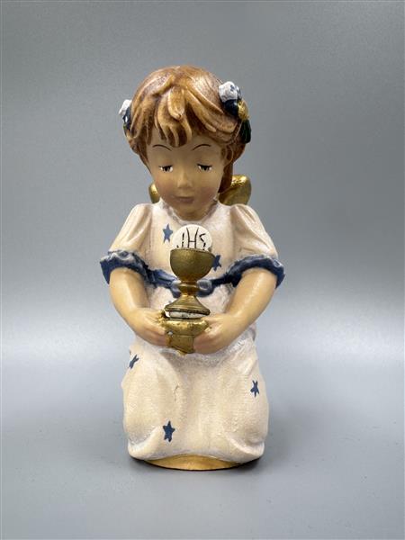 Engel kniend mit Kelch und Hostie