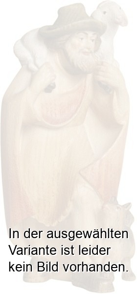 Hirt mit Rückenschaf Hirt mit Rückenschaf