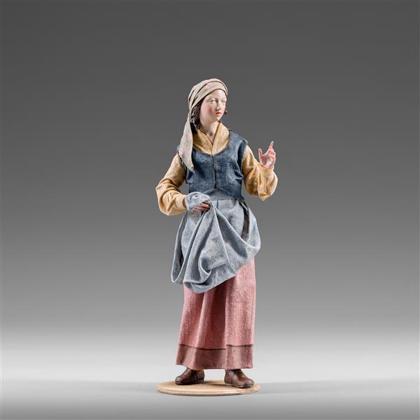 Frau mit Schürze Frau mit Schürze