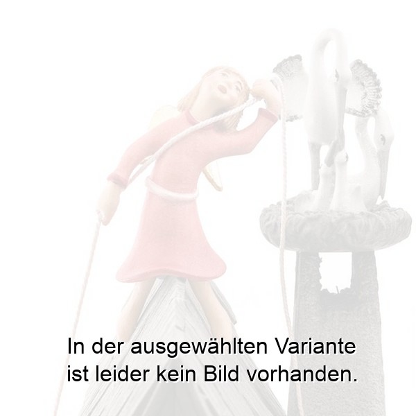 Abseilender Engel auf Giebel Abseilender Engel auf Giebel