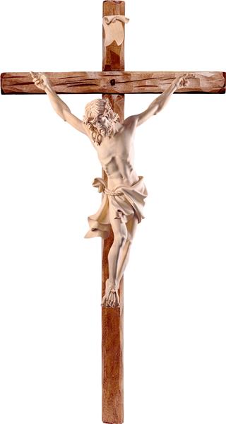 Alpenchristus Linde mit geradem Kreuz Alpenchristus Linde mit geradem Kreuz