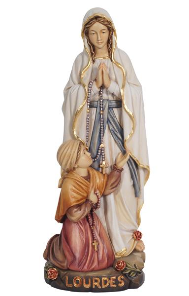 Madonna Lourdes mit Bernadette Madonna Lourdes mit Bernadette