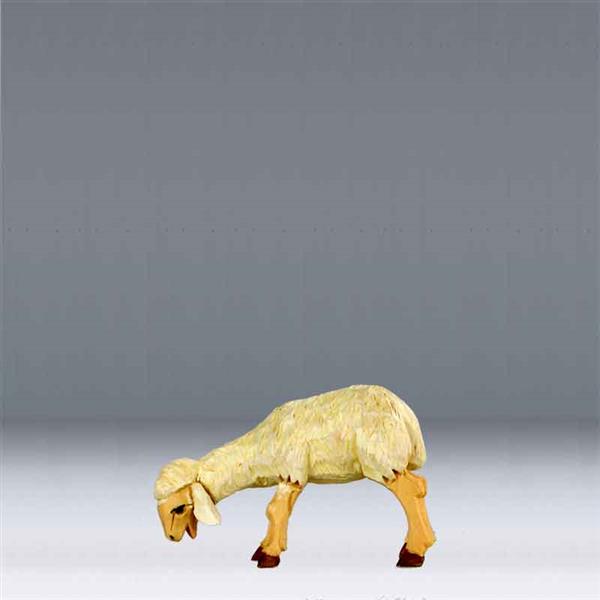 Lamm äsend HANDGESCHNITZT