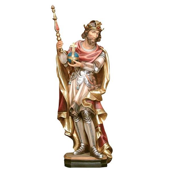 Hl. Ethelbert mit Reichsapfel und Zepter Hl. Ethelbert mit Reichsapfel und Zepter