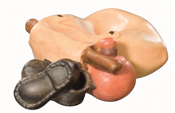 Rucksack und Schuhe Rucksack und Schuhe