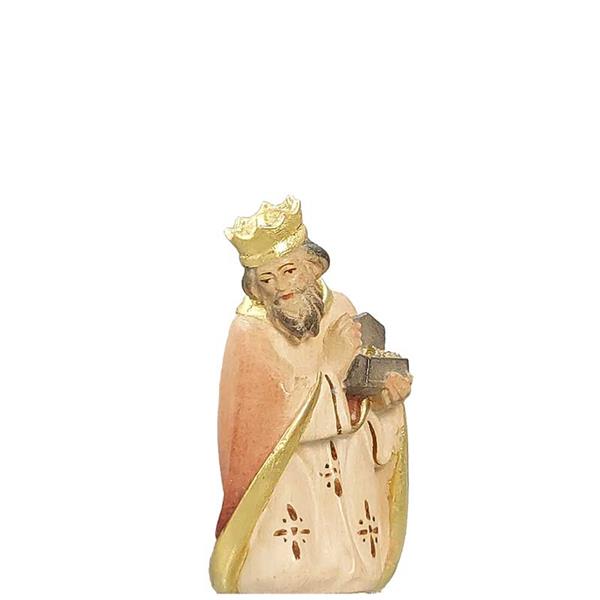 König kniend