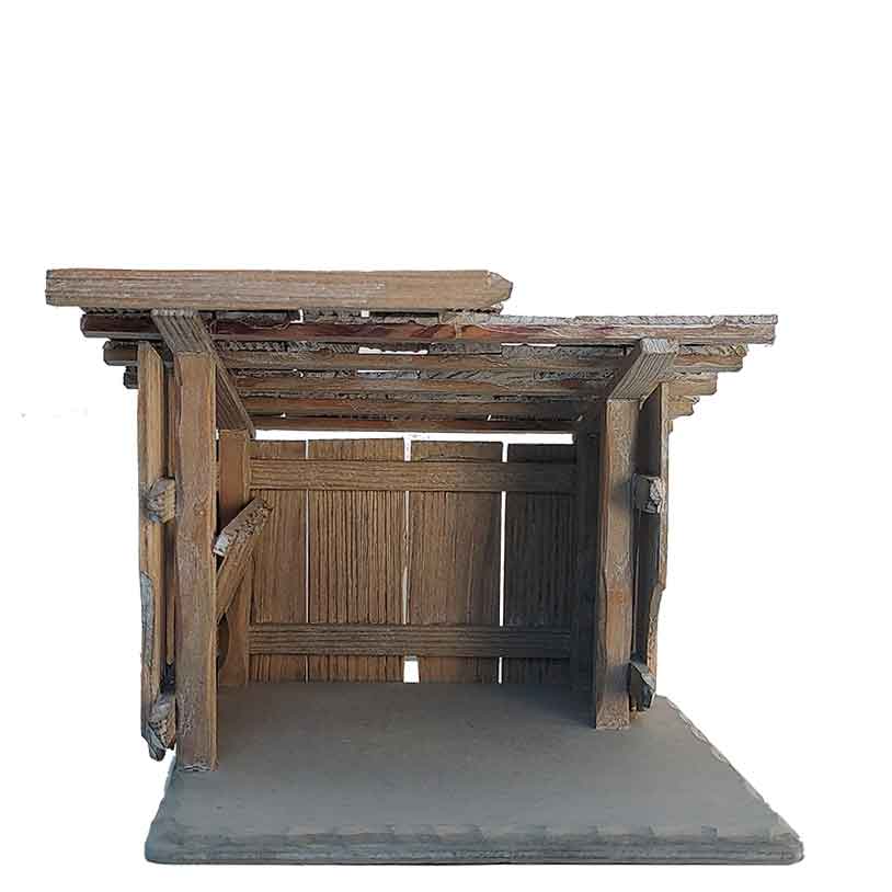 Krippenstall Schafstall