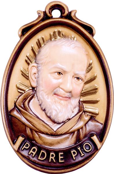 Medaillon Padre Pio