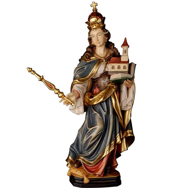 Hl. Gisela mit Zepter und Kirche Hl. Gisela mit Zepter und Kirche