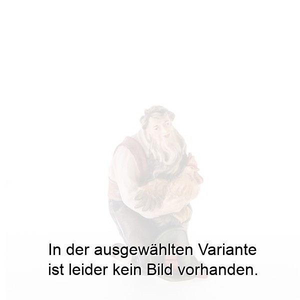 Kniender Hirt mit Hahn Kniender Hirt mit Hahn