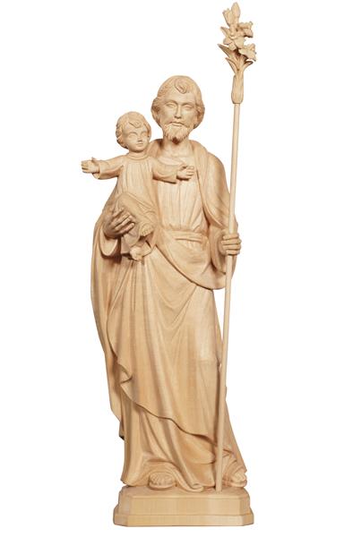 Hl. Josef mit Kind und Lilienstab Hl. Josef mit Kind und Lilienstab
