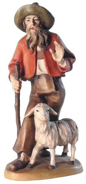 Hirte mit Schaf