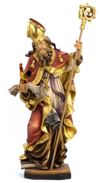 Hl. Valentin mit Hahn Hl. Valentin mit Hahn