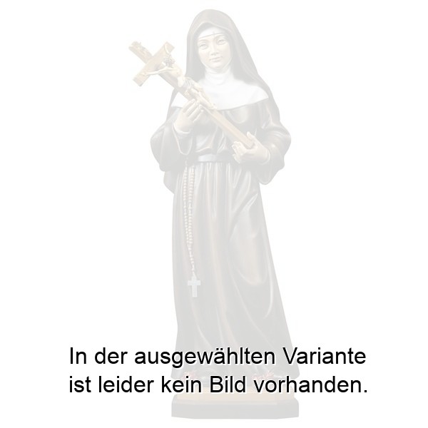 Hl. Rita von Cascia mit Kruzifix Hl. Rita von Cascia mit Kruzifix