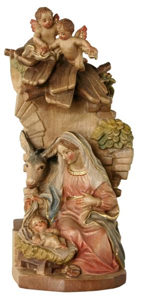 Maria, Jesu und Esel
