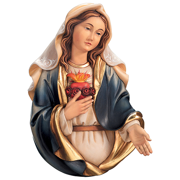 Herz Maria Brustbild Herz Maria Brustbild