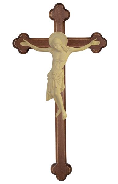 Christus Cimabue auf Balken gebeizt Barock
