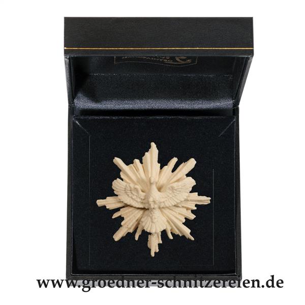 Hl. Geist mit Schein mit Etui Hl. Geist mit Schein mit Etui