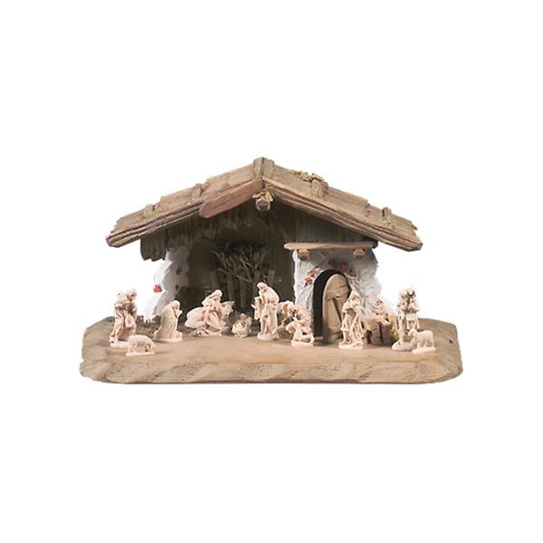 Krippensatz 13-teilig mit Stall Krippensatz 13-teilig mit Stall