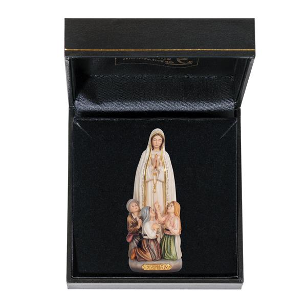 Madonna Fátima mit 3 Hirtenkinder mit Etui