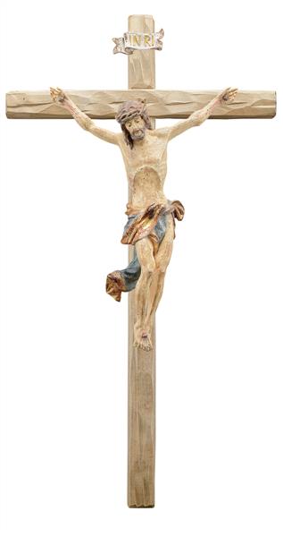 Christus Benedikt mit Kreuz gerade