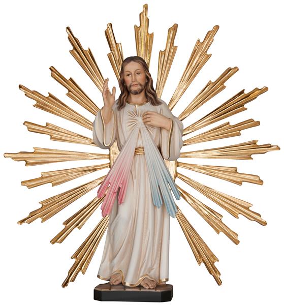 Barmherziger Jesus mit Strahlenkranz Barmherziger Jesus mit Strahlenkranz
