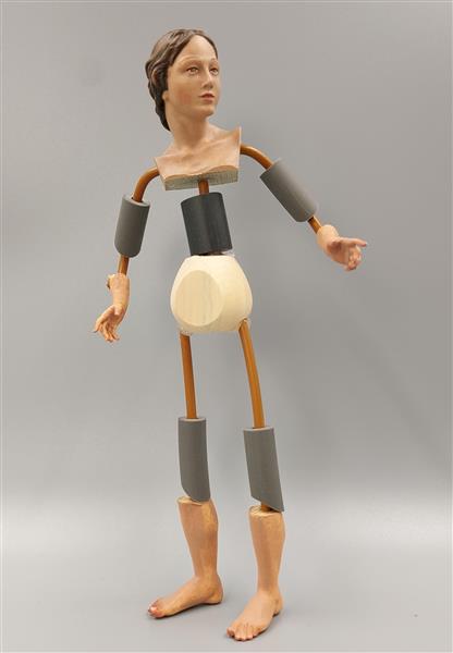 Hirtin - Maria unbekleidet Nr. 34 Hirtin - Maria unbekleidet Nr. 34