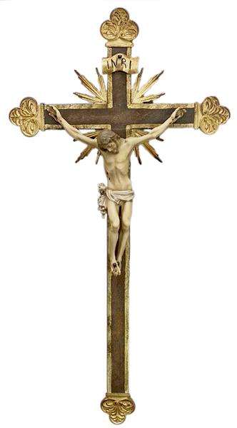 Kreuz mit Strahlen und Korpus Tacca Kreuz mit Strahlen und Korpus Tacca