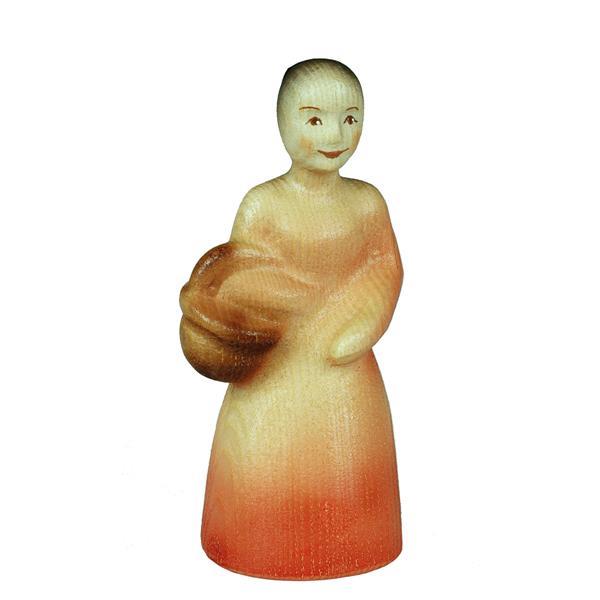 KI Frau mit Korb KI Frau mit Korb
