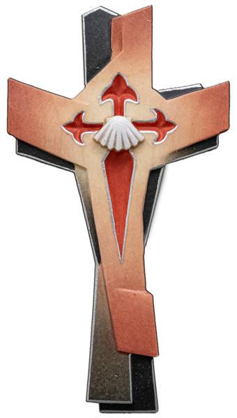 Pilgerkreuz schwarz rot Der Weg Pilgerkreuz schwarz rot Der Weg