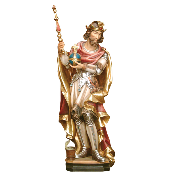 Hl. Eduard mit Reichsapflel, Zepter und Schlange Hl. Eduard mit Reichsapflel, Zepter und Schlange
