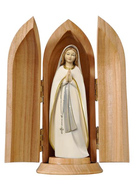Madonna der Pilger in Nische Madonna der Pilger in Nische
