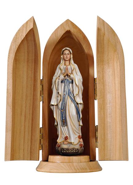 Madonna Lourdes in Nische