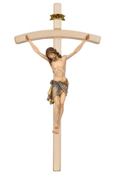 Christus Siena auf Balken gebogen hell