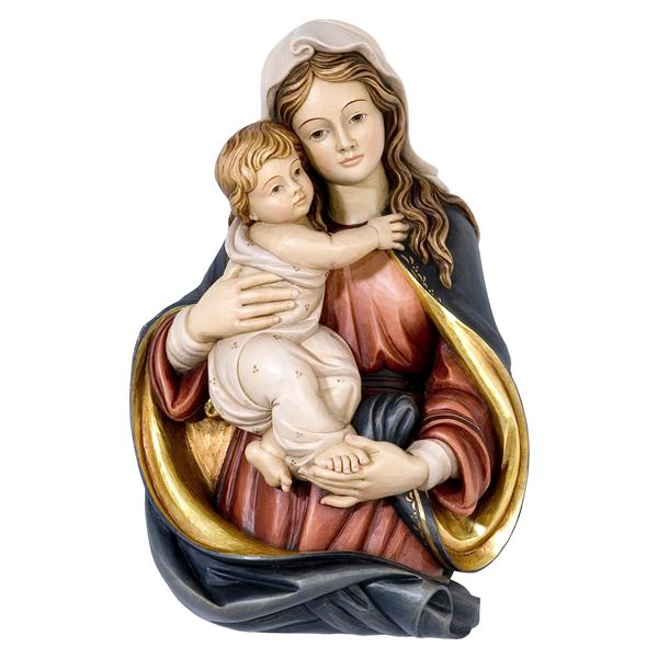Madonna Gardena Brustbild Wand Madonna Gardena Brustbild Wand