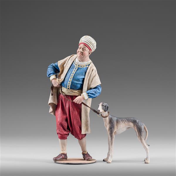 Page mit Windhund Page mit Windhund