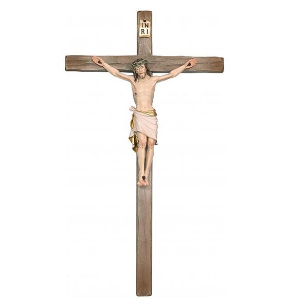 Kruzifix Classico auf geradem Kreuzbalken Kruzifix Classico auf geradem Kreuzbalken